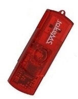 Takems 8GB MEM-Drive Fashionline, red (TMS8GUFAL1R02)